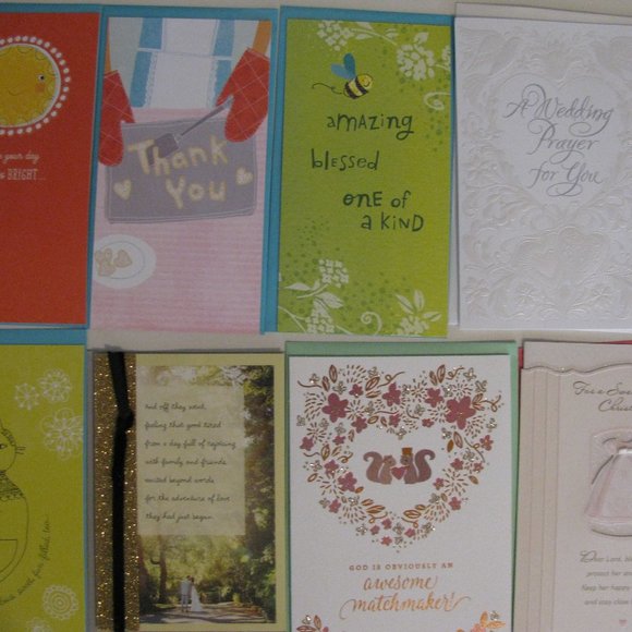 Hallmark Dayspring Party Supplies Lot Of 23 Dayspring Greeting